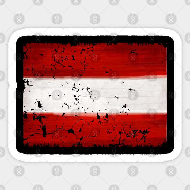 Austria Flag Sticker by Dojaja